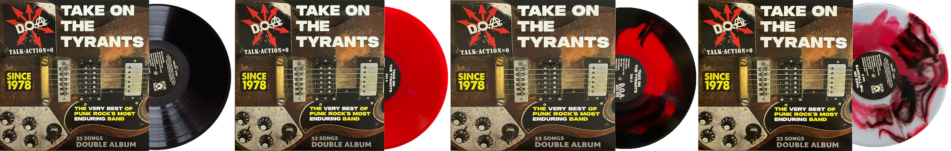 Take On The Tyrants Vinyl Options